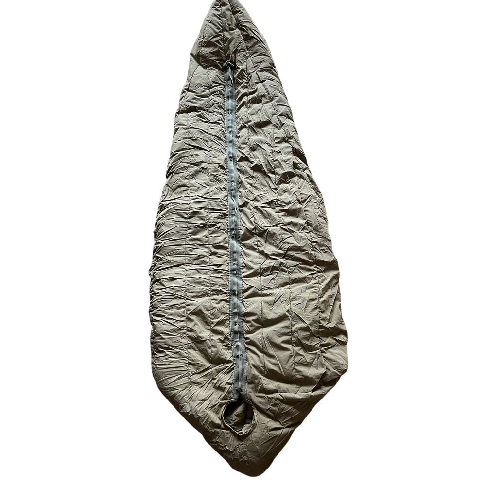 VTG US Army Military M-1949 Arctic Outer Shell Feather Filled Sleeping Bag Large